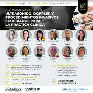 Diplomatura ANUAL en Ultrasonografía 2024
