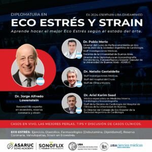 Eco Estres, Reserva Coronaria & Strain Miocardico 2026